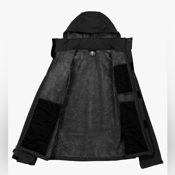 NWT Little Donkey Andy Water repellent snow/ski outdoor fleece lined jacket - Picture 3 of 16